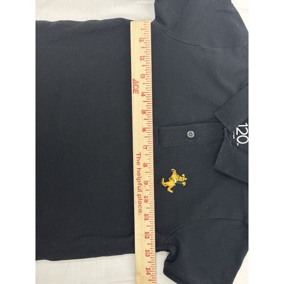 Giordano Junior Boys Black Short Sleeve Polo 120 cm Preppy 6-7 Years - Picture 6 of 7